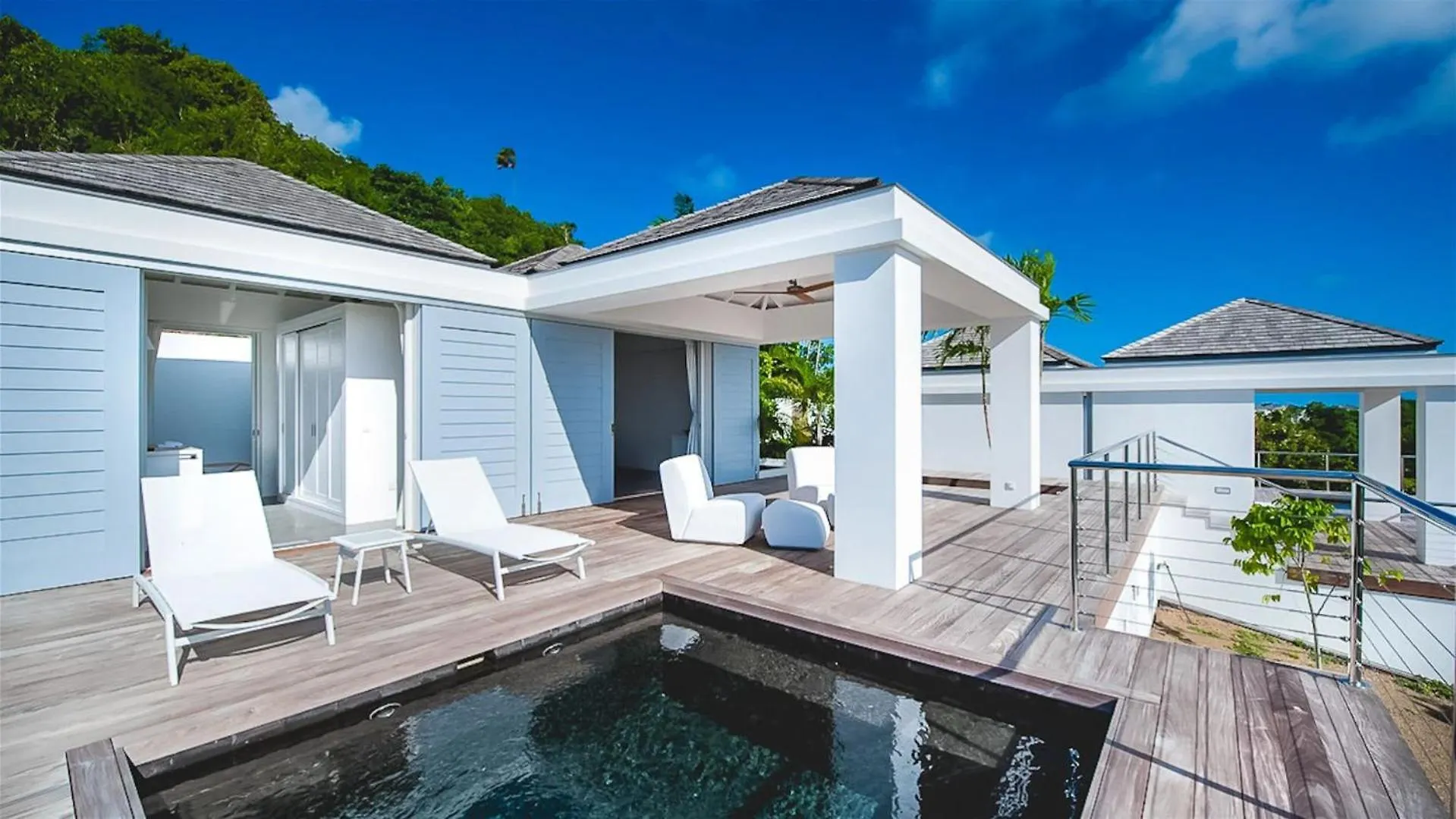 Luxe Haven With Splendid Hill And Ocean Views Villa Gustavia
