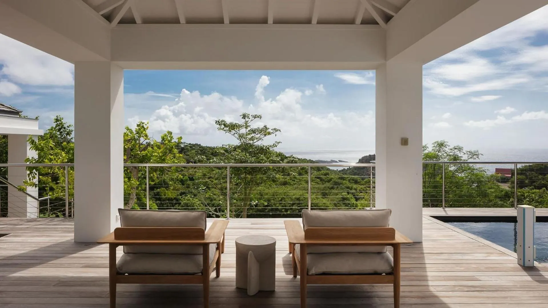 Luxe Haven With Splendid Hill And Ocean Views Villa Gustavia